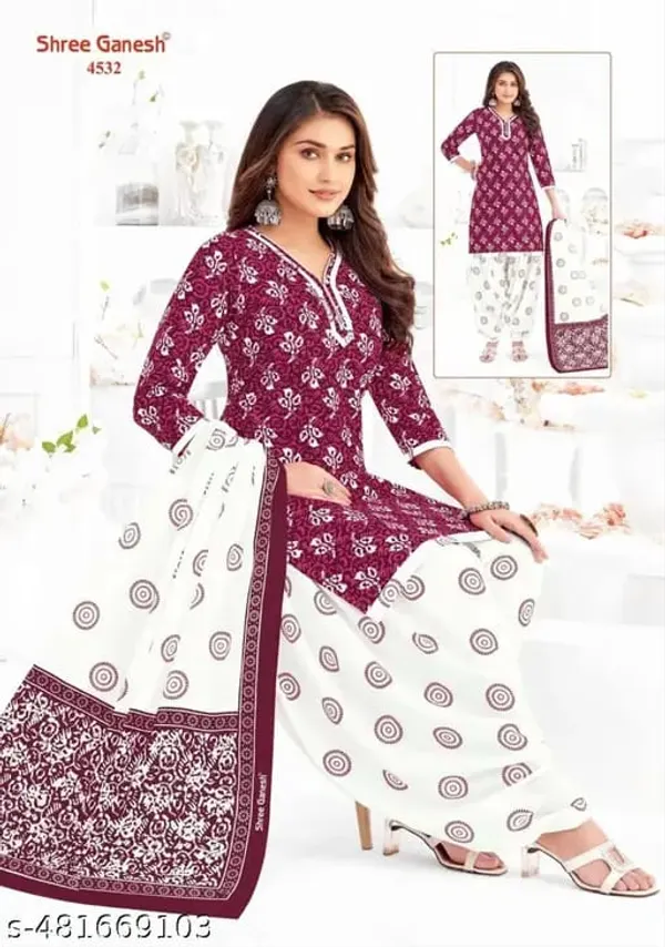 Sree Ganesh Salwar With Patiyala Pant SP4532